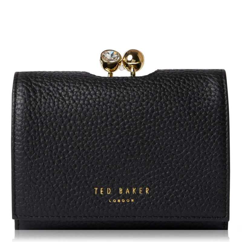Image of Ted Baker Maciey Crystal Top Bobble Purse Black female One Size