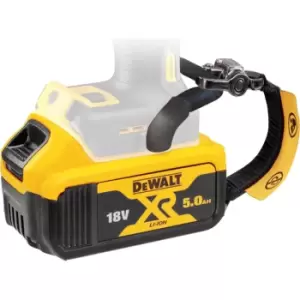 Image of DEWALT DCB184LR 18v XR Cordless Li-ion Battery 5ah Lanyard Ready 5ah