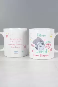 Image of Personalised Me to You My World Mug - Ceramic