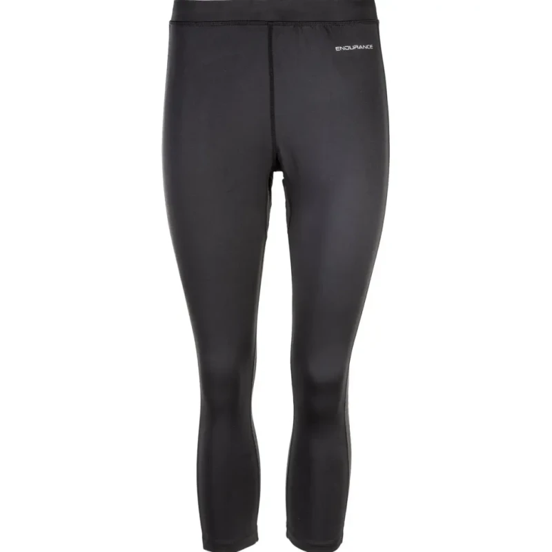 Image of 3/4 leggings Endurance Zane Noir Male 3XL