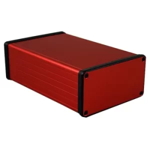 Image of Hammond 1455N1601RD Extruded Aluminium Enclosure 160 x 103 x 53mm Red