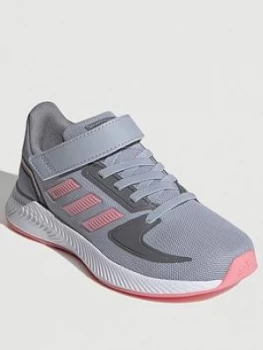Image of Adidas Runfalcon 2.0 Childrens - Grey/Pink