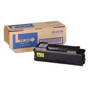 Image of Kyocera TK340 Black Laser Toner Ink Cartridge