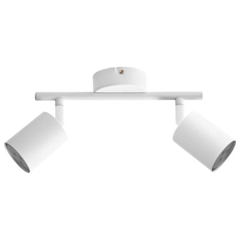 Image of Beliani 2 Light Spotlight Nyando Metal White