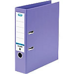 Image of ELBA Smart Pro Lever Arch File Smart Pro + 80 mm Polypropylene 2 ring A4 Purple