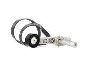 Image of SKF V-ribbed belt set VKMA 33410 Serpentine belt kit,Auxiliary belt kit PEUGEOT,CITROEN,MINI,207 (WA_, WC_),207 CC (WD_),208 I Schragheck (CA_, CC_)