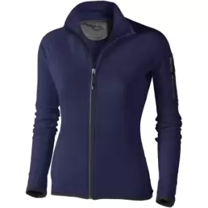 Image of Elevate Womens/Ladies Mani Power Fleece (S) (Navy)