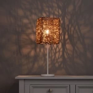 Image of Bali Brown Rattan Light Shade D160mm