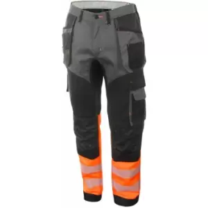 Image of Hivis two tone trousers or/blk 32T - Beeswift