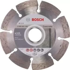 Image of Bosch 2608602196 115x22.23mm DIAMOND DISC CONCRETE LPP