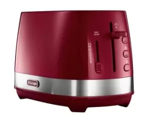 Image of DeLonghi Active Line CTLA2003R 2 Slice Toaster