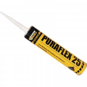 Image of Everbuild Puraflex 25 Industrial PU Sealant Black