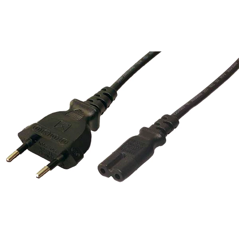 Image of LogiLink CP092 power cable Black 1.8 m Power plug type C C8 coupler