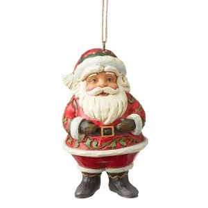 Image of Mini Jolly Santa Hanging Ornament