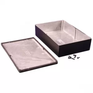 Image of Hammond 1550WGBK IP66 Diecast Aluminium Enclosure Black (222 x 146...