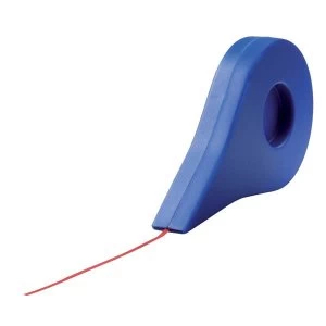 Image of Nobo 3mm x 10m Adhesive Gridding Tape Dispenser containing Red Tape