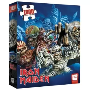 Image of Iron Maiden The Faces of Eddie Jigsaw Puzzle - 1000 Pieces