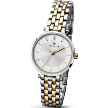 Image of Accurist Silver And Two Tone 'London' Watch - 8007