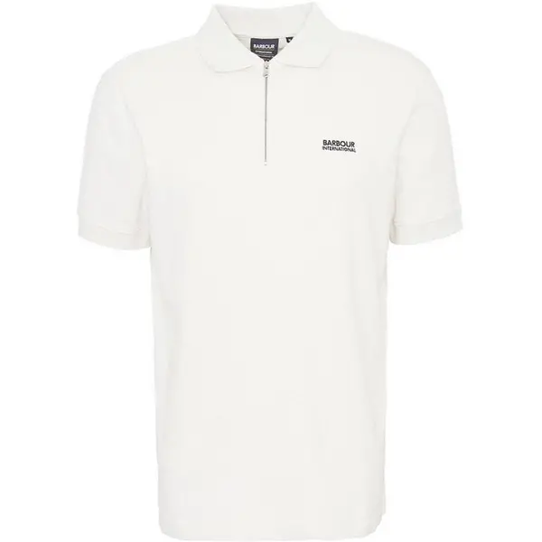 Image of Barbour International Albury Polo Shirt - Cream M
