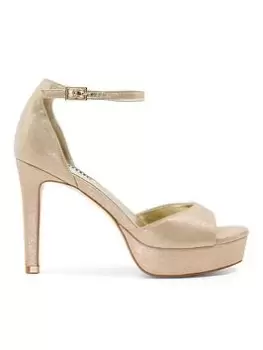 Image of Dune London Madilyn Platform - Gold, Metal, Size 6, Women