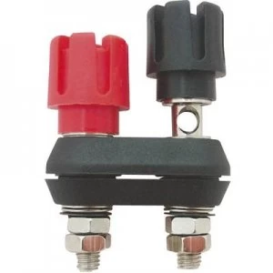 Image of Pole terminal Red Black 30 A Cliff CL159701 1 pc