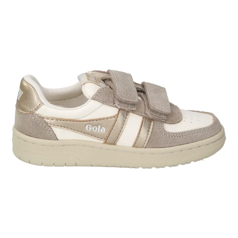 Image of Gola Children's Trainers Gola Hawk Mirror Strap Blanc Unisex 26