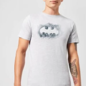 Image of DC Comics Batman Spray Logo T-Shirt - Grey - 4XL