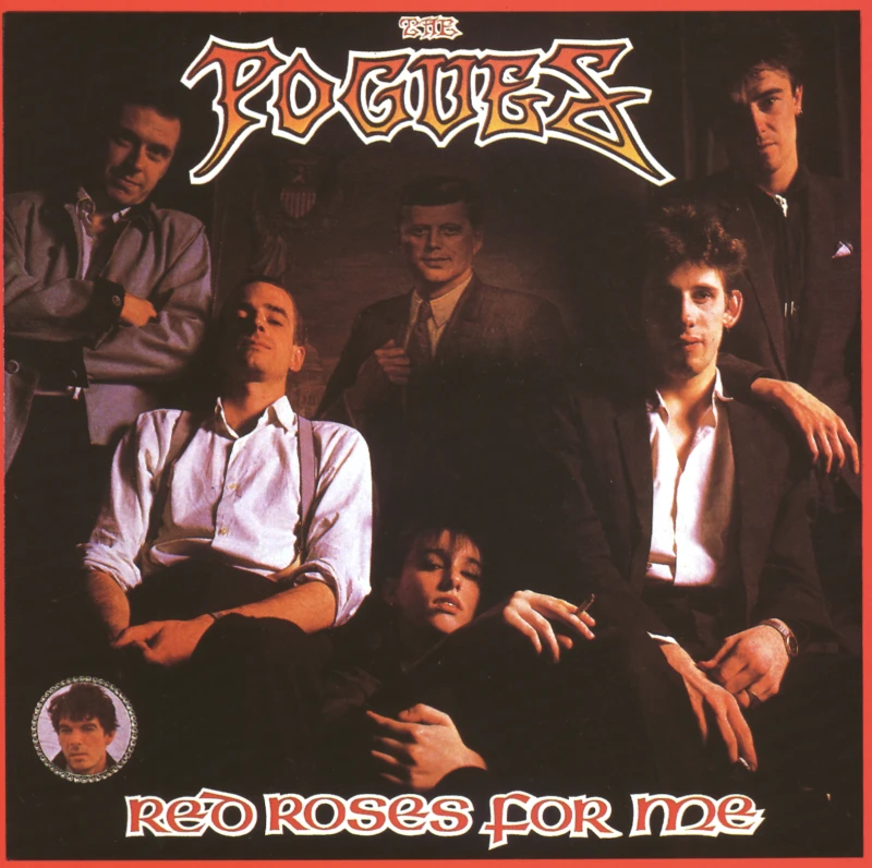 Image of The Pogues Red Roses For Me - 40th Anniversary Edition - Red Recycled Vinyl - Sealed 2024 UK vinyl LP 5021732391261