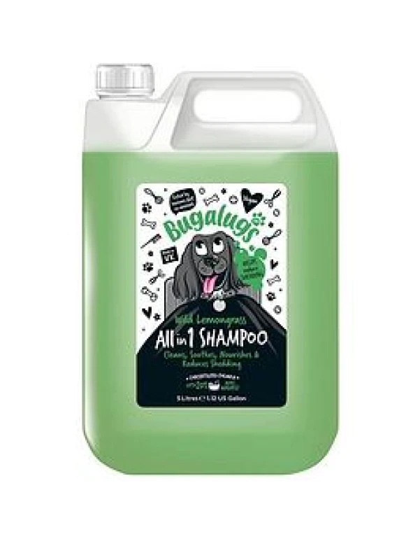 Image of Bugalugs All In 1 Wild Lemongrass Shampoo One Colour WA7UH Unisex