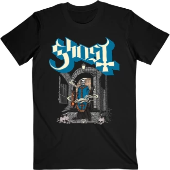 Image of Ghost - Incense Unisex Large T-Shirt - Black