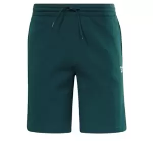 Image of Reebok Identity Fleece Shorts Mens - Green