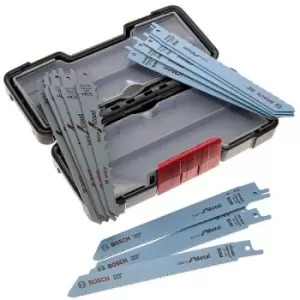 Image of Bosch 2607010901 Reciprocating Saw Blades for Wood & Metal (15 Piece) 2607