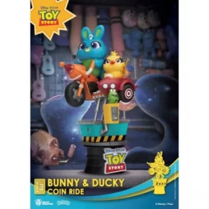 Image of Disney Coin Ride Series D-Stage PVC Diorama Bunny & Ducky 16 cm
