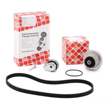 Image of FEBI BILSTEIN Water Pump + Timing Belt Kit OPEL,VAUXHALL 32717 1606369,1606369S1,01606369 1606369,1606369S1,01606369,1606369,1606369S1