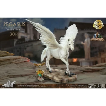 Image of Star Ace Harryhausen100 Clash Of The Titans Polyresin Statue - Pegasus (Deluxe Version)