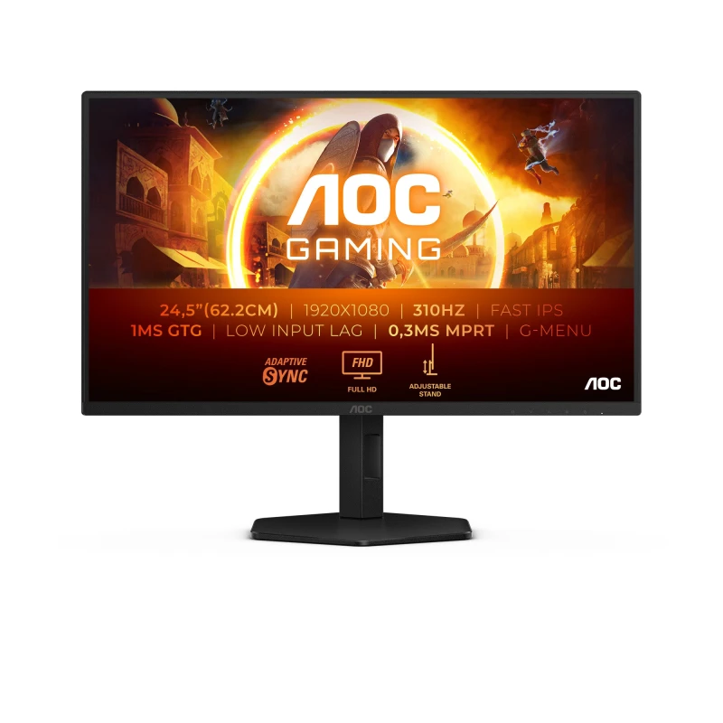 Image of AOC AOC G4 24.5" Full HD 310Hz Gaming Monitor (25G4SXU) 25G4SXU