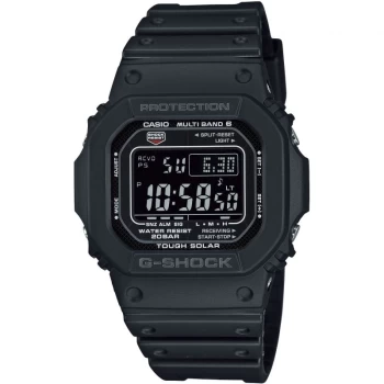 Image of Mens G-Shock GW-M5610U-1BER Classic Multifunction LCD Black Strap Wristwatc