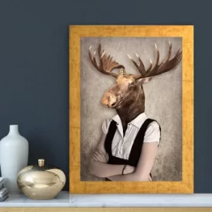 Image of AC12812917004 Multicolor Decorative Framed MDF Painting