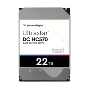 Image of Western Digital 22TB Ultrastar DC HC570 SATA Hard Disk Drive