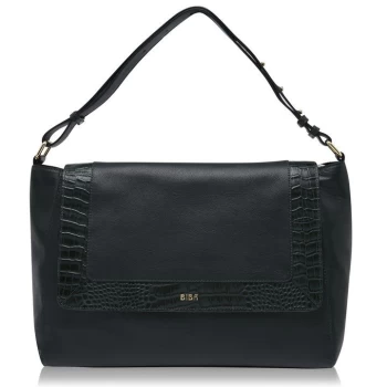 Image of Biba Slouch Shoulder Bag - Green Croc