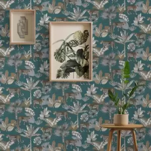Image of Life Jungle Fever Leopard Wallpaper JF2104 - Grandeco