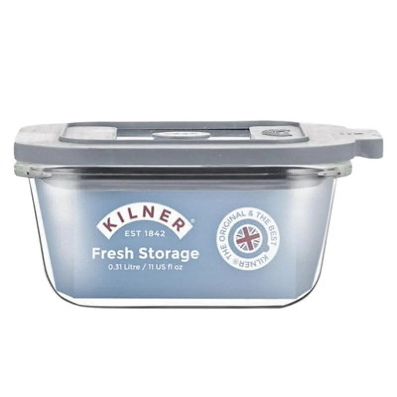 Image of Kilner New Fresh Storage Square Container 310ml