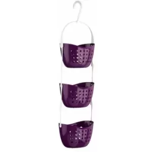 Image of Premier Housewares - 3 Tier Purple Shower Caddy