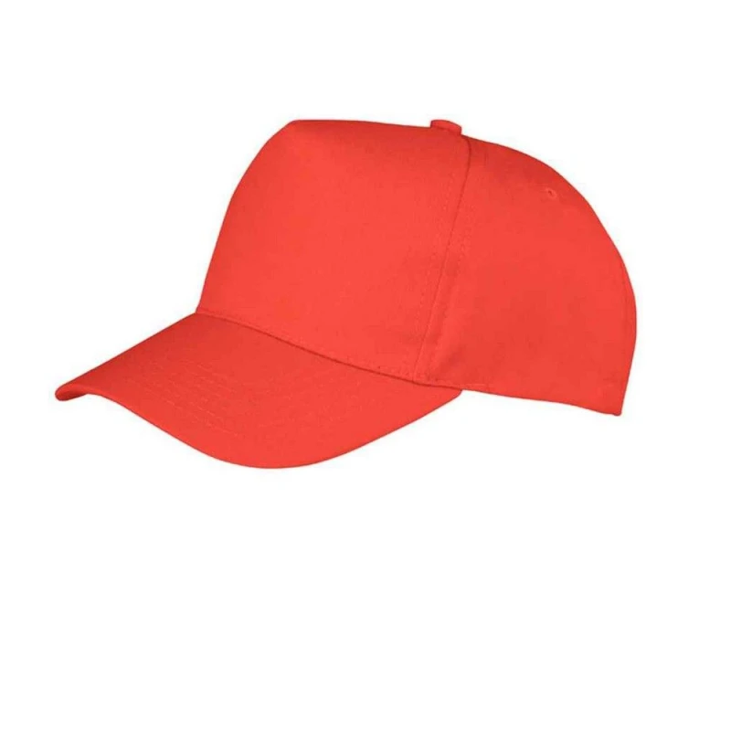 Image of Result Result Men Boston 5 Panel Baseball Cap in Red Red One Size Male 5063425967780