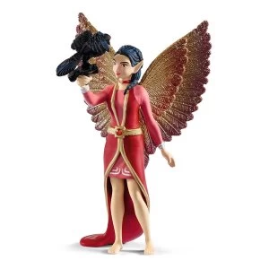 Image of SCHLEICH Bayala Movie Nuray with Raven Munyn Toy Figure Set