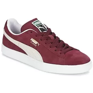 Image of Puma SUEDE CLASSIC womens Shoes Trainers in Bordeaux