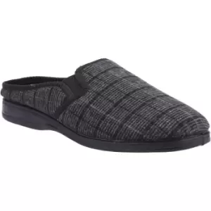 Image of Fleet & Foster Neal Mule Slipper Male Grey UK Size 9