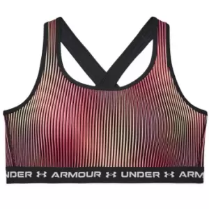 Image of Under Armour Crossback Mid Sports Bra Womens - Black