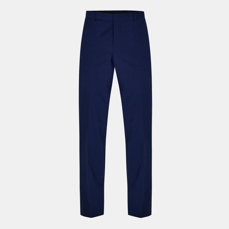 Image of Hugo Mens Griffin182 Slim Fit Trousers Navy male 40W R