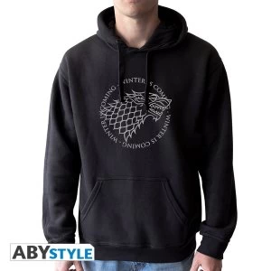 Image of Game Of Thrones - Stark Hoodie - Black